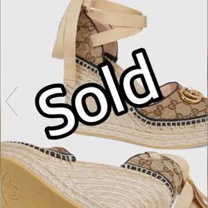 Brand New never worn Gucci shoes